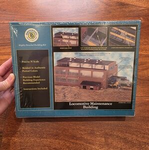 N Scale #15163 Bachmann Locomotive Maintenance Building